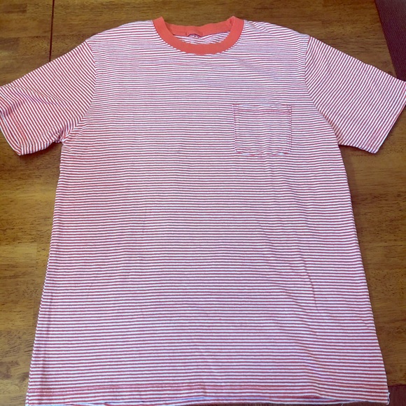 Urban Outfitters Other - Urban Outfitters Orange Stripe Pocket T Shirt
